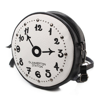 Women Casual Creative Clock Crossbody Bag Shoulder Bags