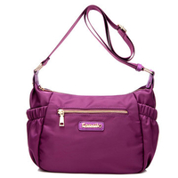 Women Casual Nylon Multi-pockets Crossbody Bags Shoulder Bags