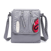 Women Casual PU Leather Shoulder Bag Small Crossbody Bag Phone Bag