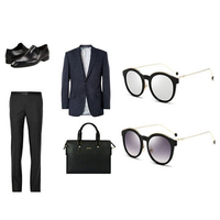 Women Classic Leopard frame glasses Travel Leisure Street Shoot Sun Glasses