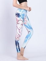 Women Fairy Printed Quick Dry Yoga Legging