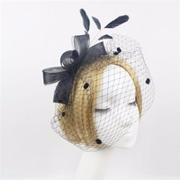 Women Grenadine Church Kentucky Derby Wedding Bridal Hat