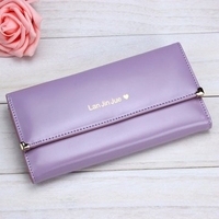 Women Long Wallet Floding Portable Purse Card Holder