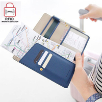 Women Men Outdoor Boarding Must-have Passport Bag Travel Bag Wallet Purse