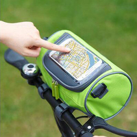 Women Men Outdoor Riding Bag Bicycle Bag Touch-screen Smartphone Bag Bike Front Portable Bag