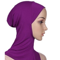 Women Modal Cotton Solid Breathable Muslim Hijab Islamic Scarf Muslim Headscarf