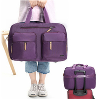Women Nylon Luggage Bag Travel Duffle Bag Holdall Bag Handbag Crossbody Bag