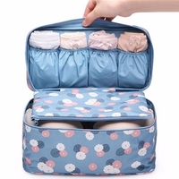 Women Nylon Travel Waterproof Lightweight Underclothes Wash Cosmetic Storage Bags