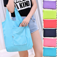 Women Nylon Waterproof Shopping Bag Handbag Tote Bag