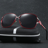 Women Retro Brand Designer Polarized Sunglasses UV400 Driving Sun Glasses Eyewear