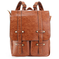 Women Rivet Backpack Vintage School Outdoor Travel Bags