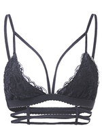 Women Sexy Lace Hollow Camisole Bras Crop Top