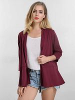 Women Solid Kimono Cardigan