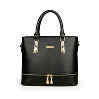 Women Stylish Vintage Zipper Handbag Shoulder Bag Crossbody Bag