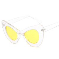 Women Summer Colorful Cat Frame Sunglasses Travel Casual Anti-UV Glasses