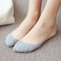 Women Summer Half Cotton Bottom Wire Harness Stealth Socks Shallow Mouth Invisible Boat Socks