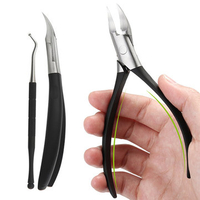 Y.F.M® Ingrown Toenails Nipper Clipper Paronychia Care Cutter Thick Stainless Steel