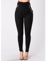 ZANZEA Sexy Bandage Skinny Tight High Waist Pencil Pants