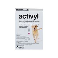 Activyl For Large Dogs 20-40kg (Purple) 4 Pipettes