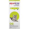 Bravecto Spot-On For Small Cats 2.6 Lbs - 6.2 Lbs (Green) 112.5 Mg 2 Pack