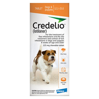Credelio For Dogs 12 To 25 Lbs (225mg) Orange 6 Doses