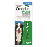 Credelio Plus For Extra Large Dog 22-45kg Blue 12 Chews
