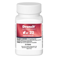 Droncit Tapewormer For Cats & Dogs 1 Tablet
