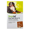 Drontal Wormers Chewables For Dogs Up To 35kg (Red) - 77lbs 2 Chews