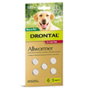 Drontal Wormers Tabs For Dogs 35kg 4 Tablet