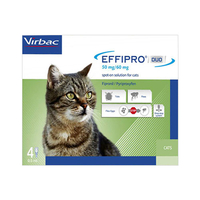 Effipro Duo Spot-On For Cats (Green) 12 Pipettes