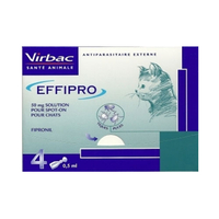 Effipro Spot-On For Cats 4 Pipettes