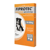 Fiprotec Spot-On For Medium Dogs 22-44lbs (Orange) 3 Pack