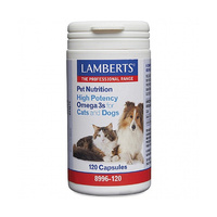 Lamberts High Potency Omega 3s For Dogs And Cats 120 Tablet