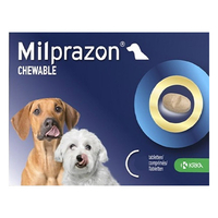 Milprazon Worming Chewable For Small Dogs/Puppies Upto 11lbs 1 Chew
