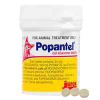 Popantel For Cats 5kg 8 Tablet
