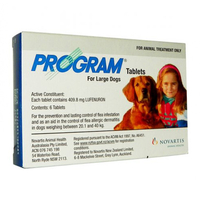 Program Tablets For Large Dogs 20.1 To 40kg 6 Tablet