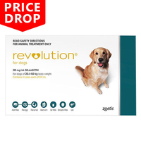 Revolution For Large Dogs 20.1 To 40kg (Green) 6 Pack