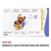 Revolution (Stronghold) For Very Small Dogs 2 To 5kg (Purple) 6 Pack