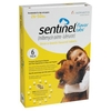Sentinel For Dogs 26-50 Lbs (Yellow) 6 Chews