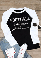 Football Is The Reason For The Season Baseball T-Shirt