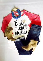 Letter Printed Splicing Long Sleeve O-Neck T-Shirt