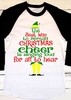 The Best Way To Spread Christmas Cheer Baseball T-Shirt Tee