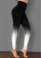 ROTITA High Waist Black Ombre Skinny Pants