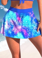 ROTITA Multi Color Stretch High Waisted Pantskirt