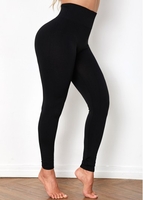 High Waist Black Super Elastic Legging