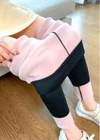 High Waisted Black Fleece Lined Leggings
