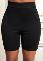 Skinny High Waisted Black Leggings for Women