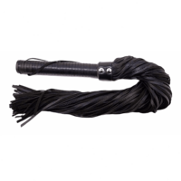 Flogger with Leather Handle