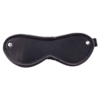 Leather Blindfold Black