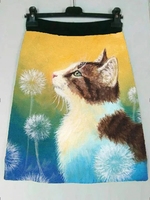 A-Line Casual Animal Skirts - Noracora